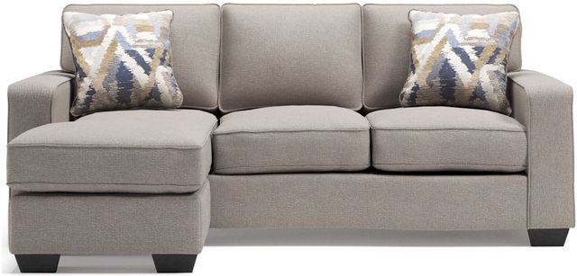 Canapé avec chaise longue Greaves en tissu gris Signature Design by Ashley® 2