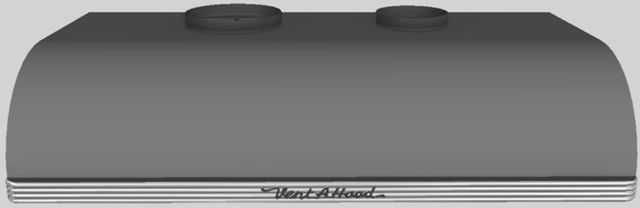 Vent-A-Hood® 42"  Retro Style Under Cabinet Range Hood-Gunsmoke-0