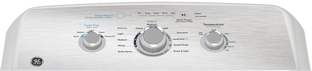 GE® 4.4 Cu. Ft. White Top Load Washer 3