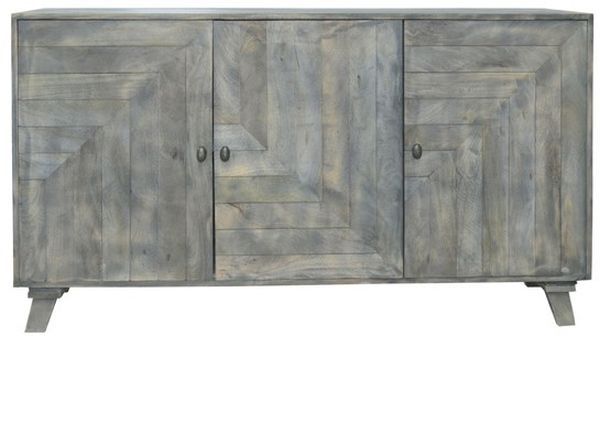 Crestview Collection Bengal Manor Gray Sideboard-0