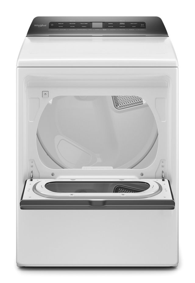Whirlpool® 7.4 Cu. Ft. White Front Load Gas Dryer 18