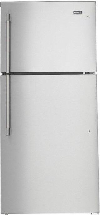 Réfrigérateur à congélateur supérieur de 30 po Maytag® de 19,2 pi³ - Acier inoxydable résistant aux traces de doigts