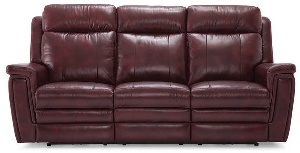 Palliser® Furniture Asher Red Power Sofa Recliner with Power Headrest and Lumbar 3
