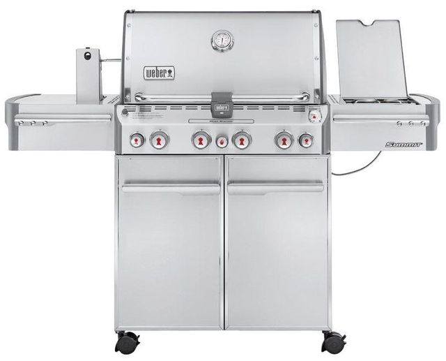 Weber® Summit® S-470™ Stainless Steel Propane Gas Grill