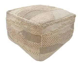 Signature Design by Ashley® Cartlow Cream/Beige/Gray Pouf-1