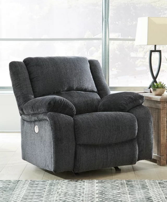 Signature Design by Ashley® Draycoll Slate Power Rocker Recliner 3