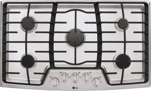CLOSEOUT LG 36" Stainless Steel Gas Cooktop