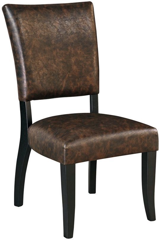 Signature Design by Ashley® Charmond Brown Dining Upholdstered Side Chairs - Set of 2-0