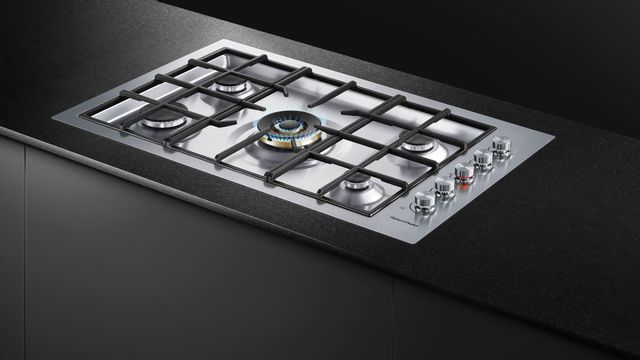 Fisher & Paykel Series 9 36" Stainless Steel Gas Cooktop-2