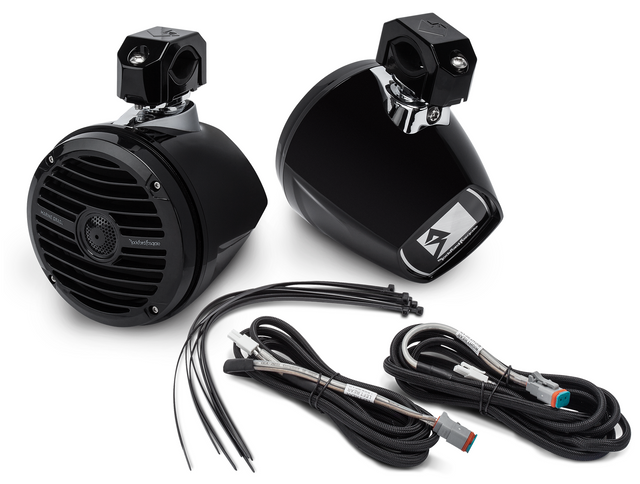 Rockford Fosgate®  2014-2018 RZR-STAGE2/3 Add-On Rear Speaker Kit 0