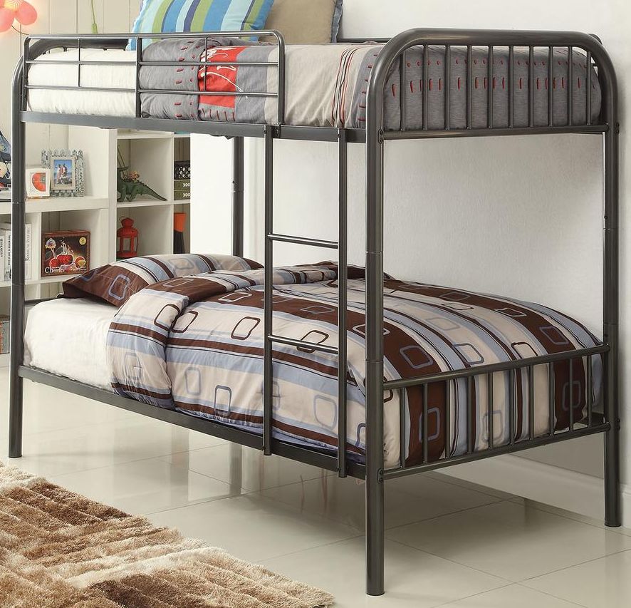 Gunmetal shop bunk bed