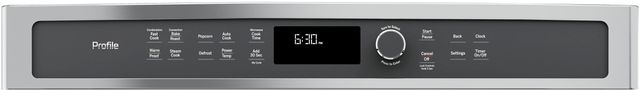 GE Profile™ 1.7 Cu. Ft. Stainless Steel Built In Microwave/Convection-PWB7030SLSS-2