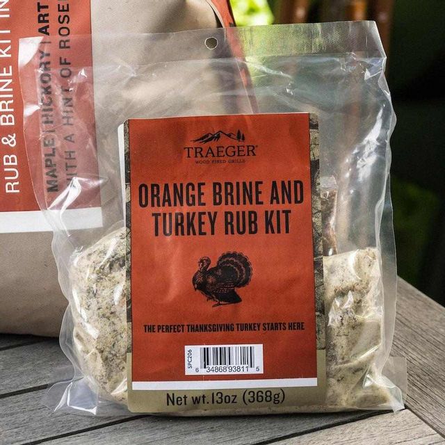 Traeger® Orange Brine and Turkey Rub Kit 4