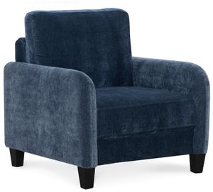 Home Furniture Outfitters Everly Blue Chair