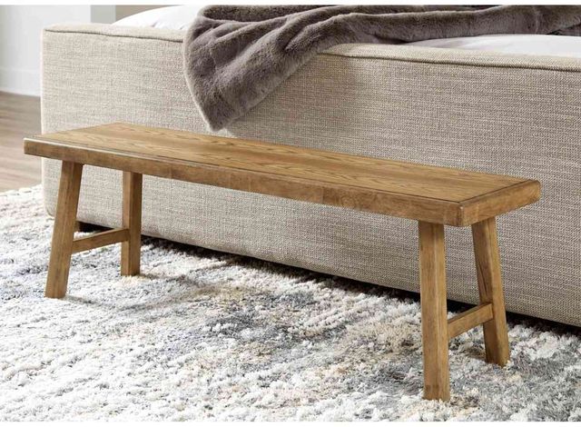 Signature Design by Ashley® Dakmore Brown Bedroom Bench 5