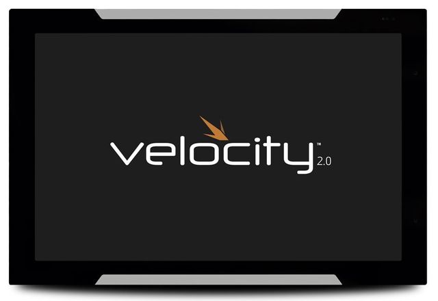 Atlona® Velocity System Black 8" Scheduling Touch Panel
