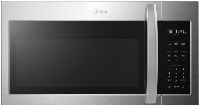 Midea® 1.9 Cu. Ft. Stainless Steel Over The Range Microwave