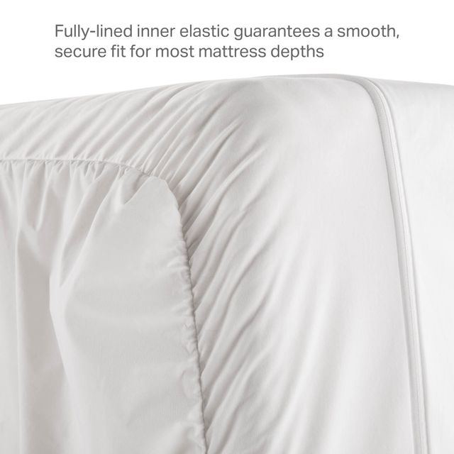 Weekender® Hotel-Grade White Full XL Mattress Encasement 9