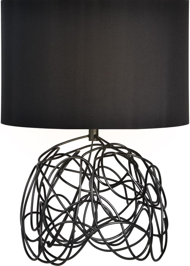 Renwil® Studio Line-Tangle Black Powder Table Lamp