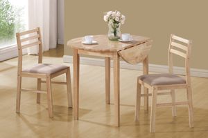 Coaster® Dinettes 3 Piece Table and Chair Set