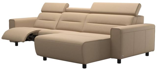 Stressless® by Ekornes® Emily Wide Arm Reclining Sofa with Long Seat 1
