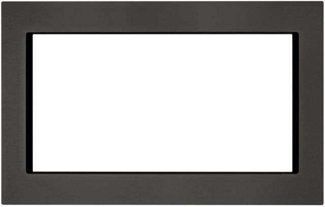 Whirlpool® 27" Black Stainless Steel Countertop Microwave Trim Kit 0