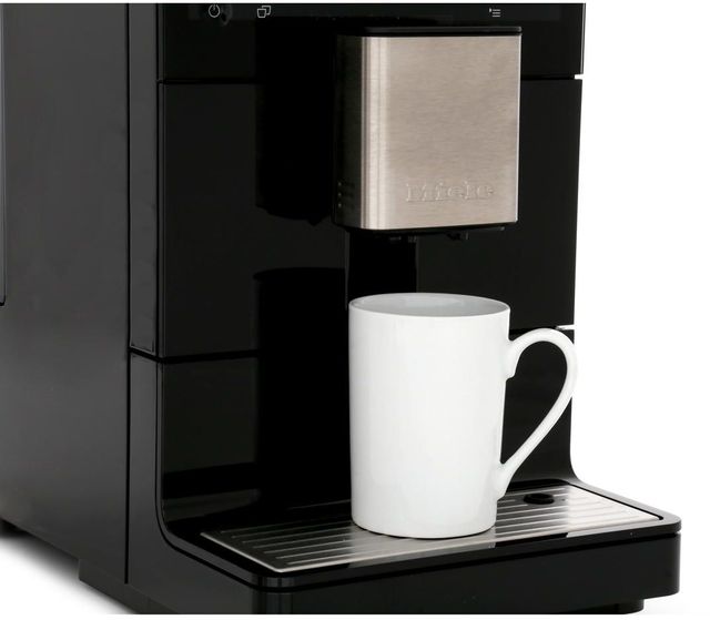Miele 9.5" Obsidian Black Countertop Coffee Machine 6