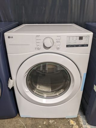LG 7.4 Cu. Ft. White Front Load Electric Dryer