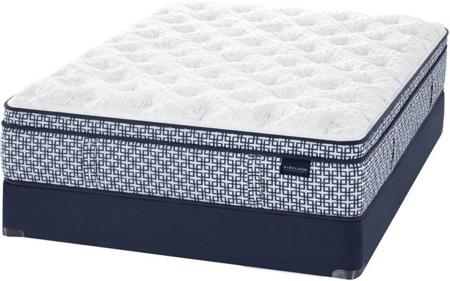 Aireloom® Sabel Wrapped Coil Euro Top Plush Queen Mattress 43