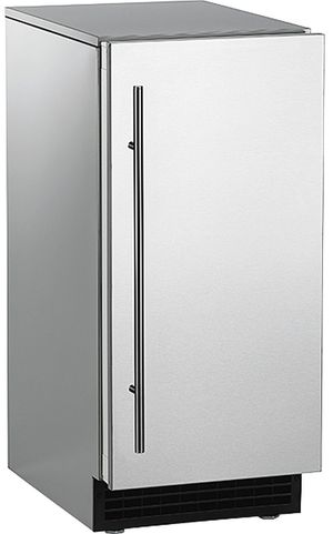 KitchenAid KUIX535HPS 15 PrintShield Stainless Steel Ice Maker With Drain  Pump.