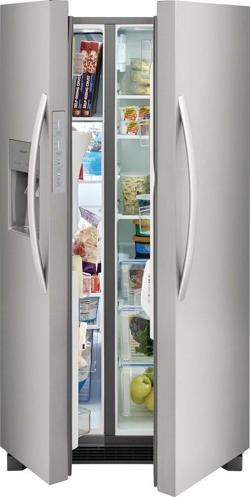 Frigidaire® 22.2 Cu. Ft. Stainless Steel Counter Depth Side-by-Side Refrigerator 8