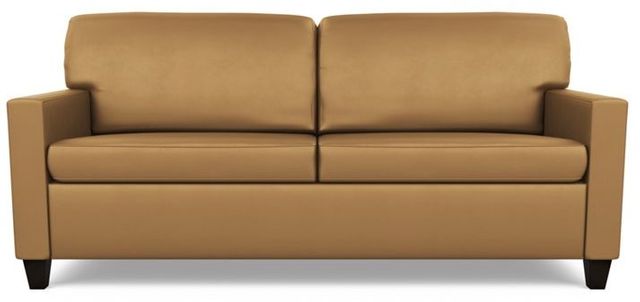 American Leather® Conley Dolce Caramel Leather Queen Plus Convertible Sofa