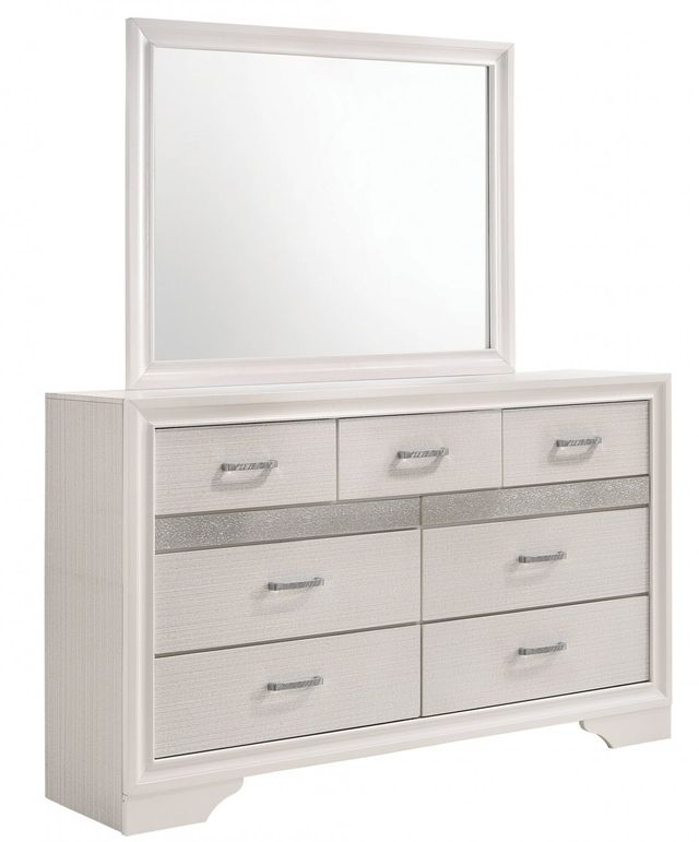 Coaster® Miranda White Dresser Mirror 3