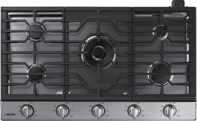 Samsung 36" Stainless Steel Gas Cooktop 12