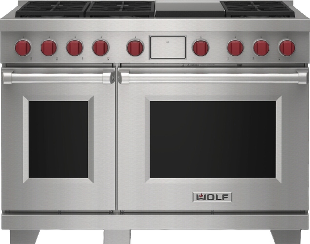 48 wolf gas range