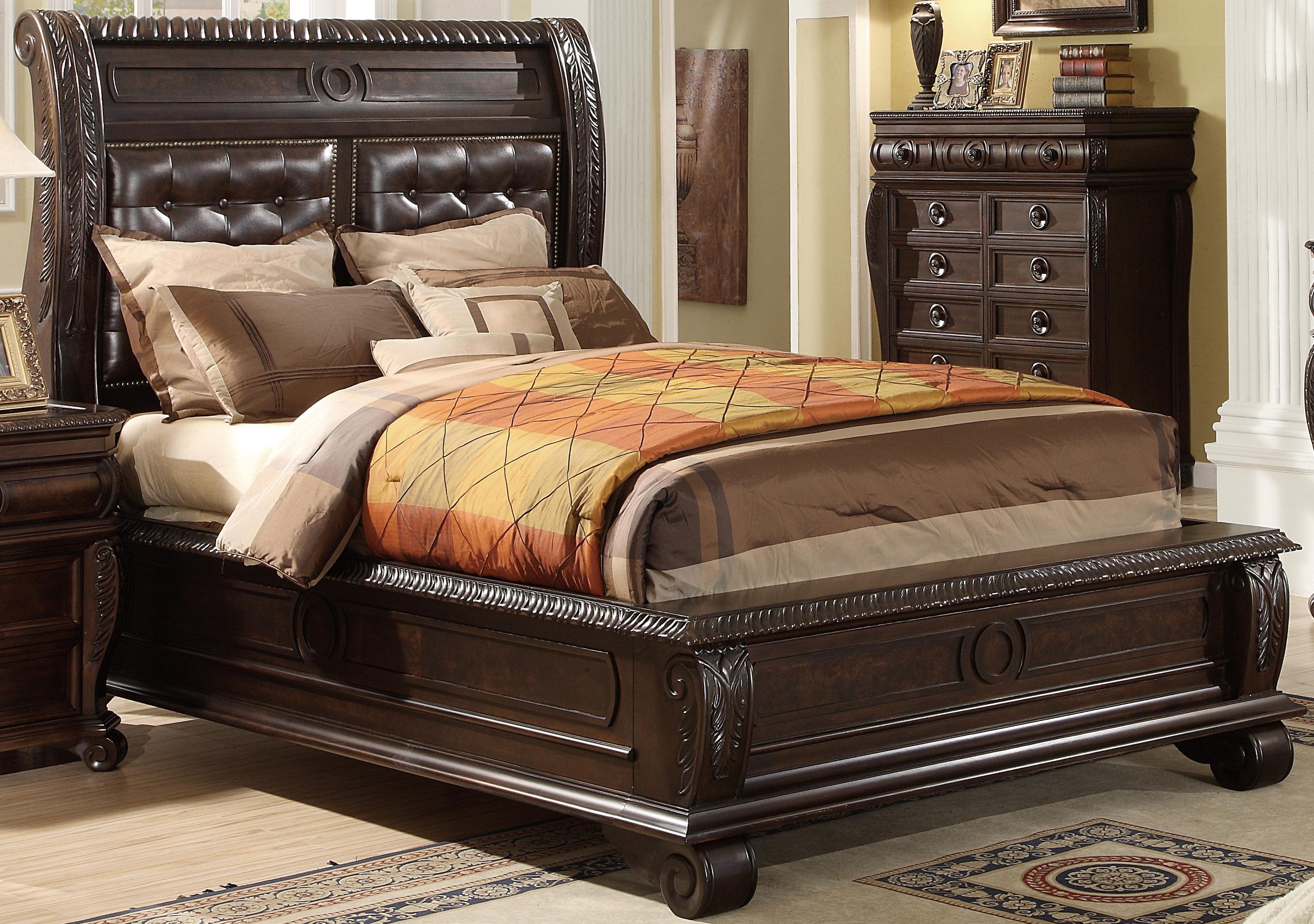 Home Insights B2160 Queen Sleigh Bed