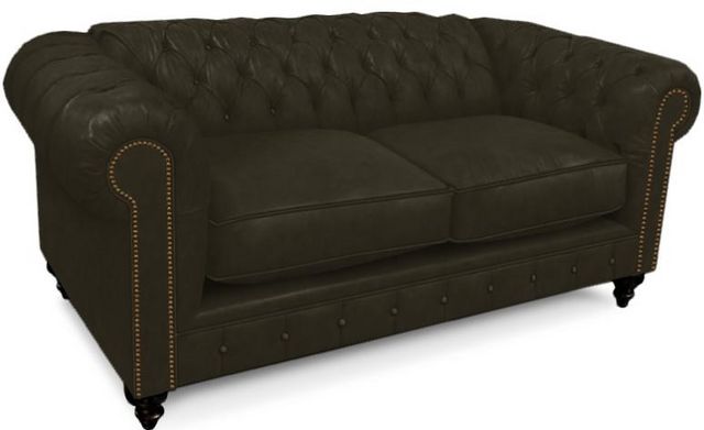 England Furniture Lucy Leather Loveseat-2