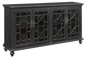 Coast2Coast Home™ Accents by Andy Stein Edwardsville Texture Black Media Credenza