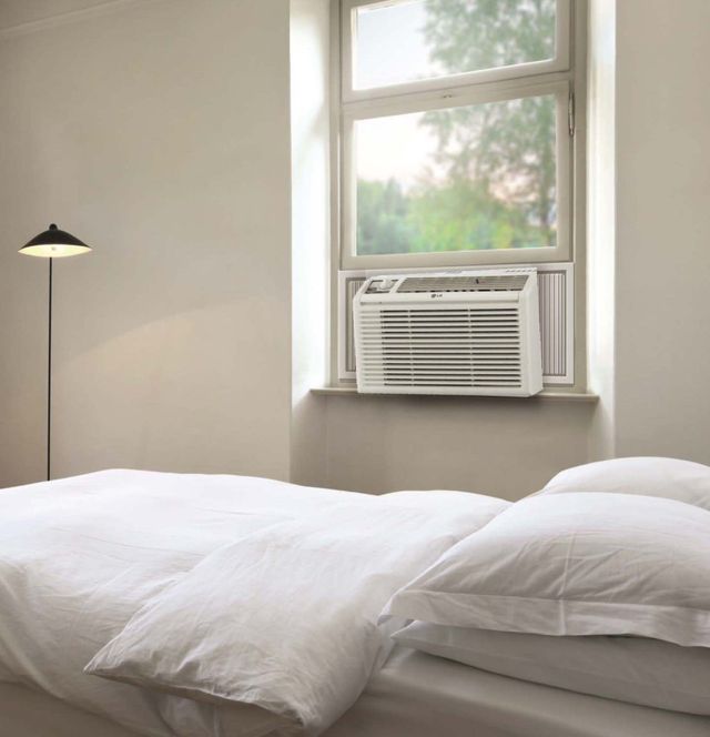 LG 5,000 BTU's White Window Air Conditioner 4