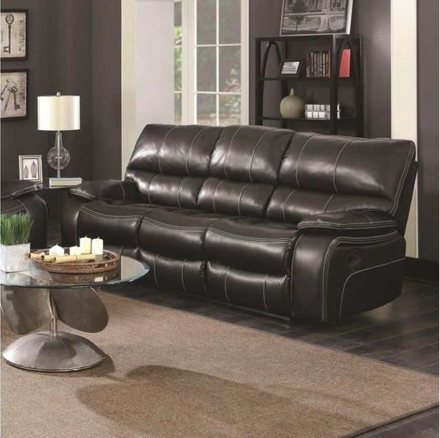 Coaster® Willemse Black 3 Piece Reclining Living Room Set 3