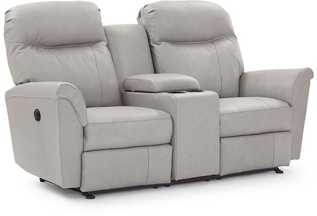 Best Home Furnishings® Caitlin Power Space Saver® Console Loveseat