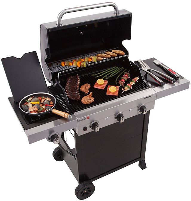 Char-Broil® Performance Series™ 54.1" Gas Grill-Black with Stainless Steel 4