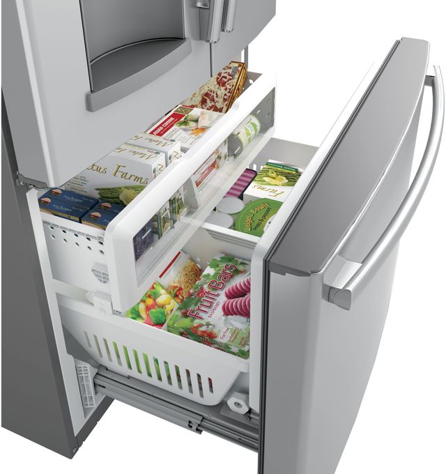 GE® 25.80 Cu. Ft. Stainless Steel French Door Refrigerator 4