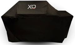 XO 32" Dark Brown Performance XLT Freestanding Grill with Sideburner Cover