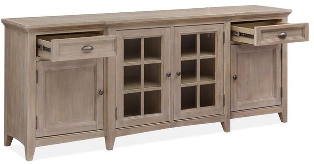 Magnussen Home® Paxton Place Dovetail Grey 80" Console 1