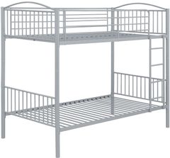 Coaster® Anson Silver Twin/Twin Youth Bunk Bed 