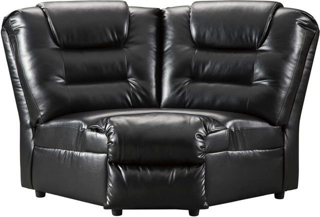 Signature Design by Ashley® Vacherie 3-Piece Chocolate Reclining Sectional 10