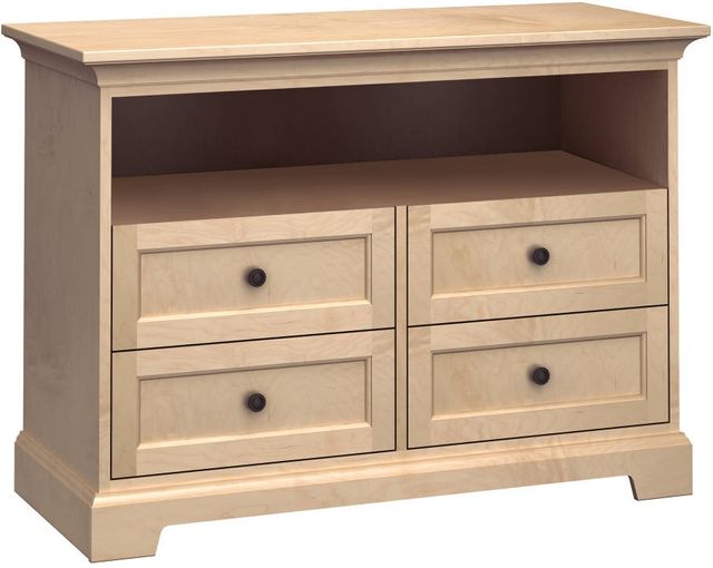Howard Miller® Customizable 46" TV Console with Four Drawers and One Unit Length Shelf
