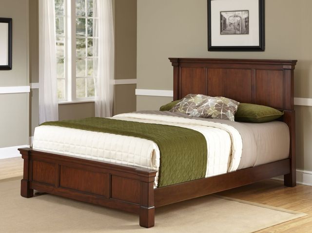 homestyles® Aspen Brown Queen Bed 1