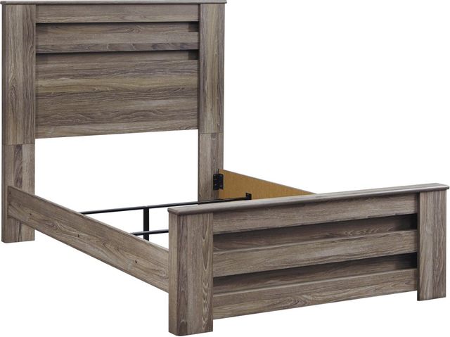 Signature Design by Ashley® Zelen Warm Gray King Panel Bed-1
